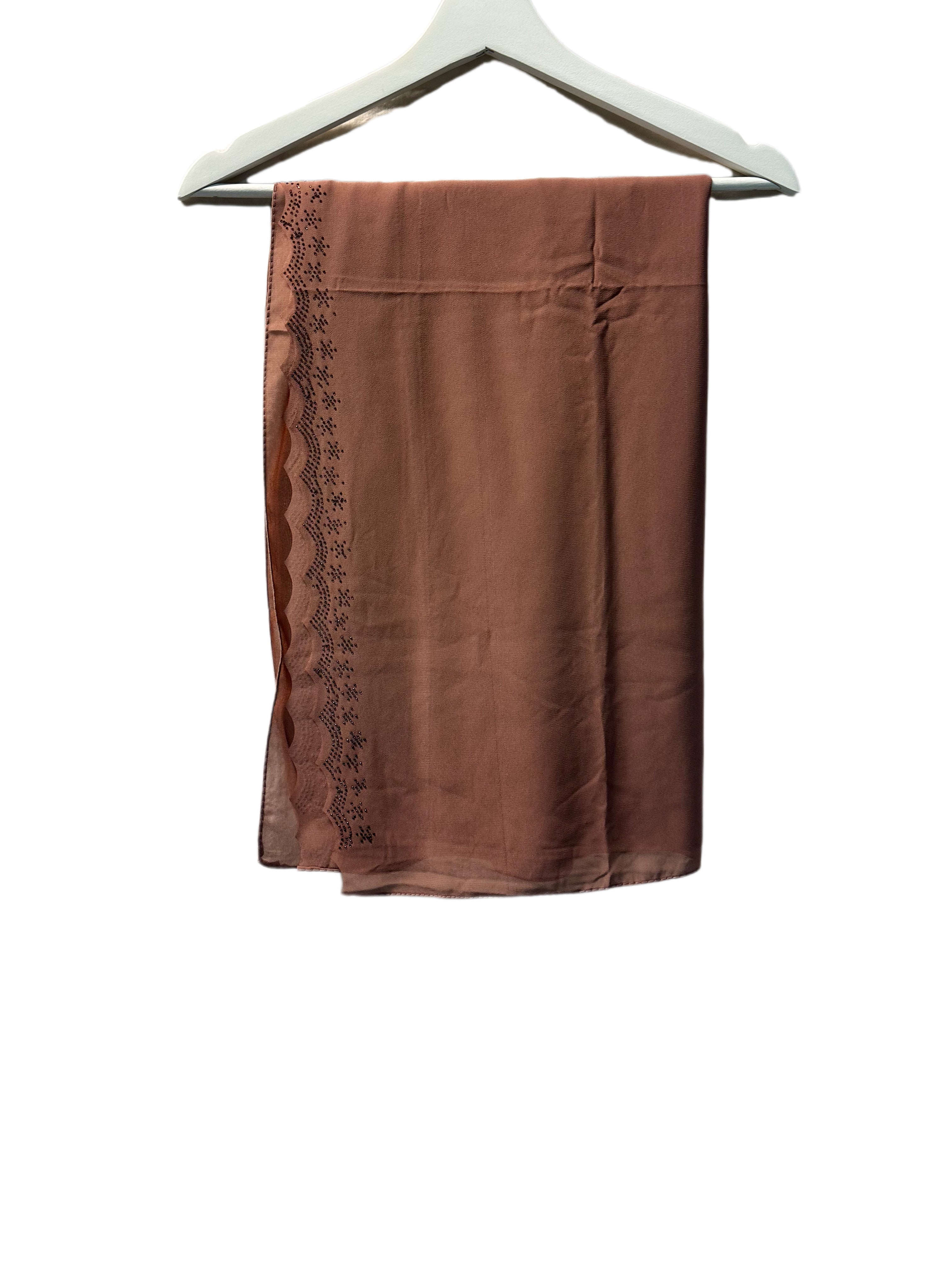 Brown Chiffon