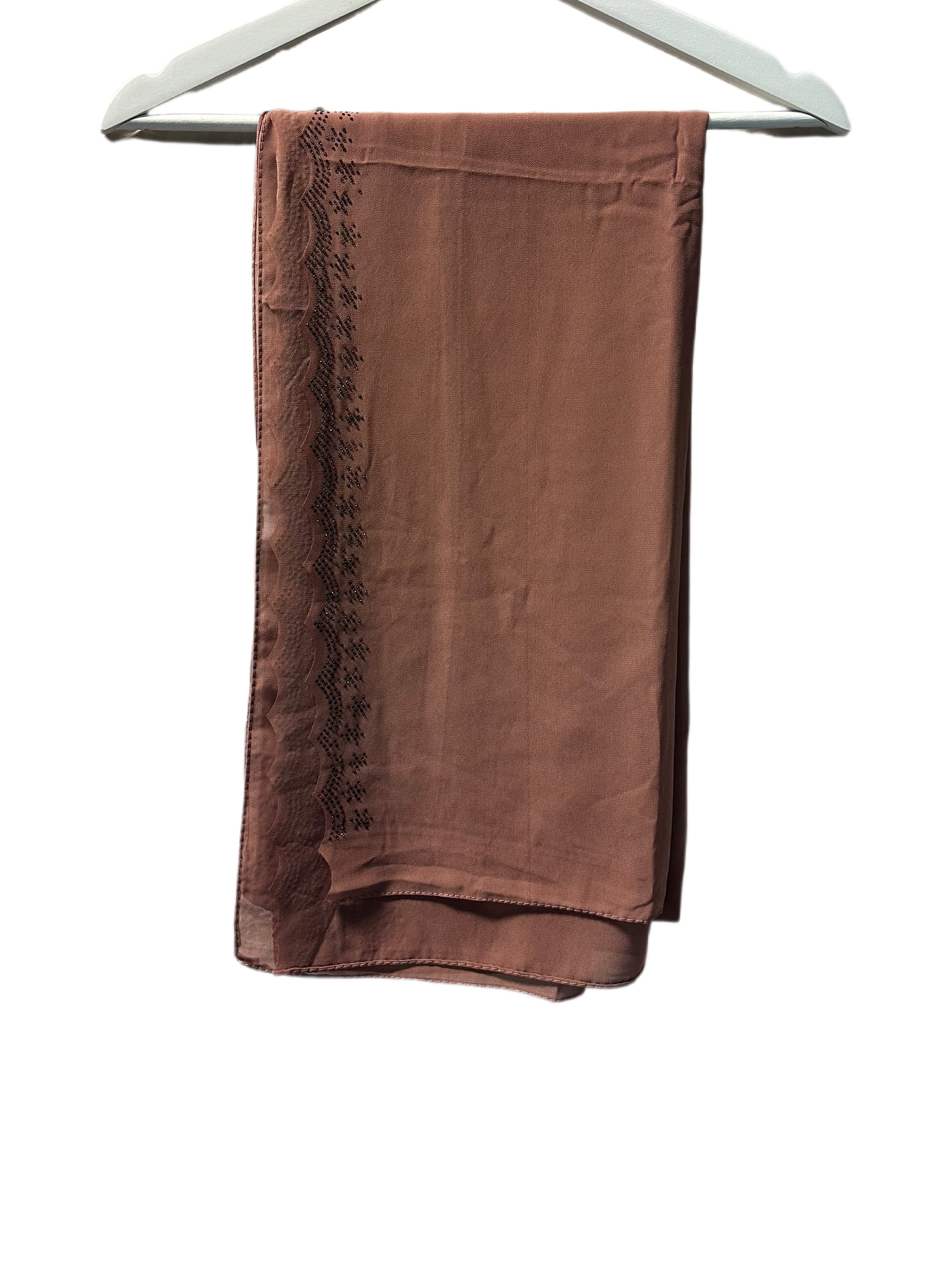 Light brown Chiffon